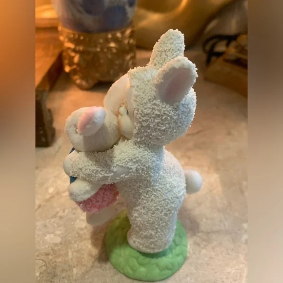 Dept 56 Snow bunnies Easter/Spring Love My Little Bunny 2005 - Picture 5 of 8
